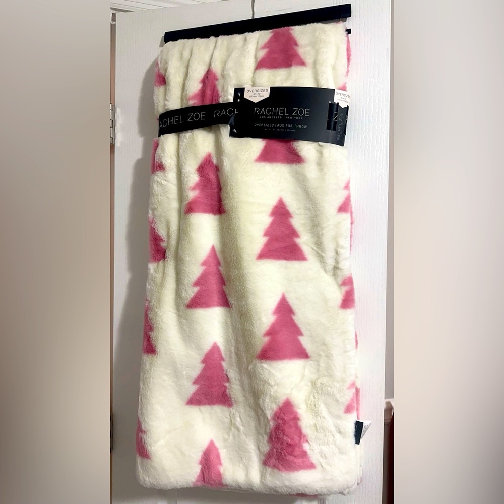 Rachel Zoe Holiday Christmas Tree Blanket